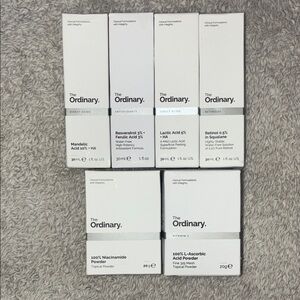 The Ordinary Skincare Collection - White and Gray